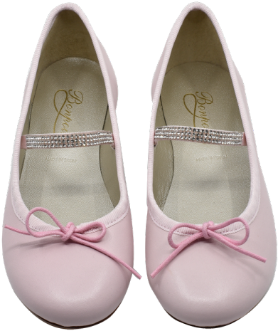 Soft Girls' Ballerina Flats Nude - Ballet Flat (600x600), Png Download