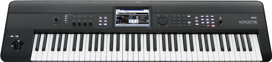 Korg Krome 73 Workstation Synthesizer Music Keyboard, - Korg Krome 61 (1000x1000), Png Download