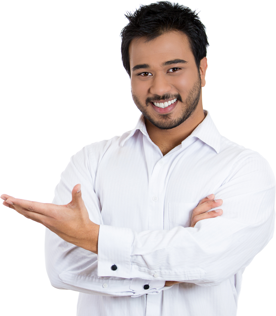 Use As Pointing Man - Vendedor Latino (893x1024), Png Download