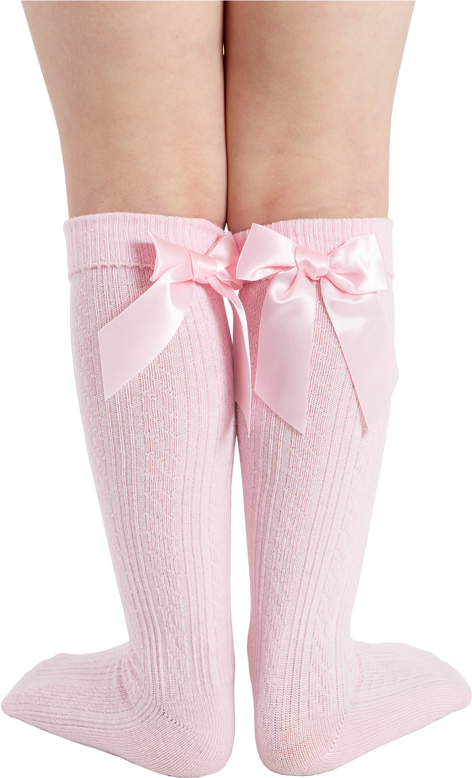 Pink Knee High Bow Socks Perfect For Ballet And Dance - Tights (1650x1650), Png Download