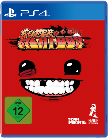 Super Meat Boy Playstation 4 31759 - Super Meat Boy Ps4 (786x587), Png Download