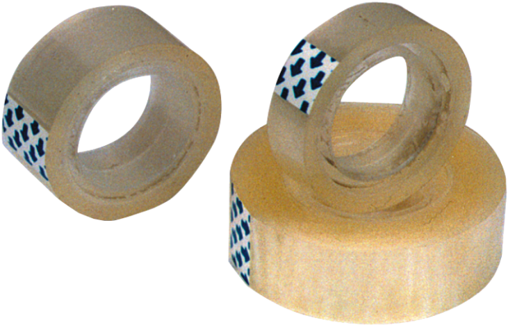 O1s Transparent Tape 12mm X 33m, 40mic, 6 Rolls/shrink - Paper (800x546), Png Download