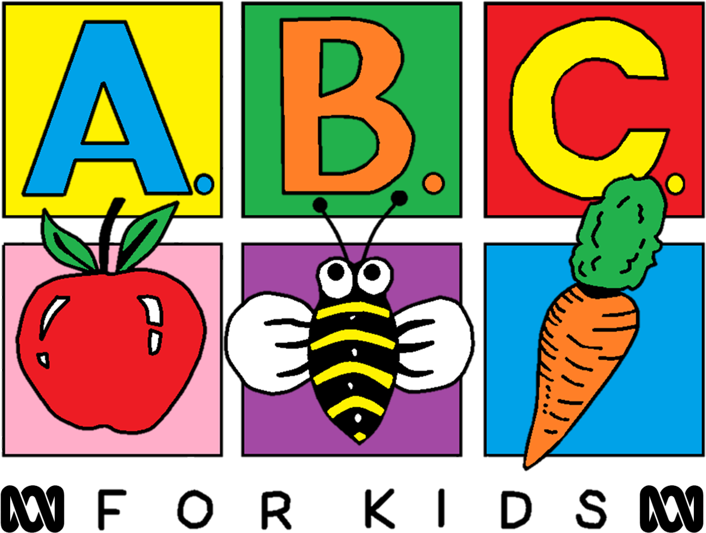 Abc Kids Was Created In 1989 As Abc For Kids - Abc Kids (1404x1073), Png Download