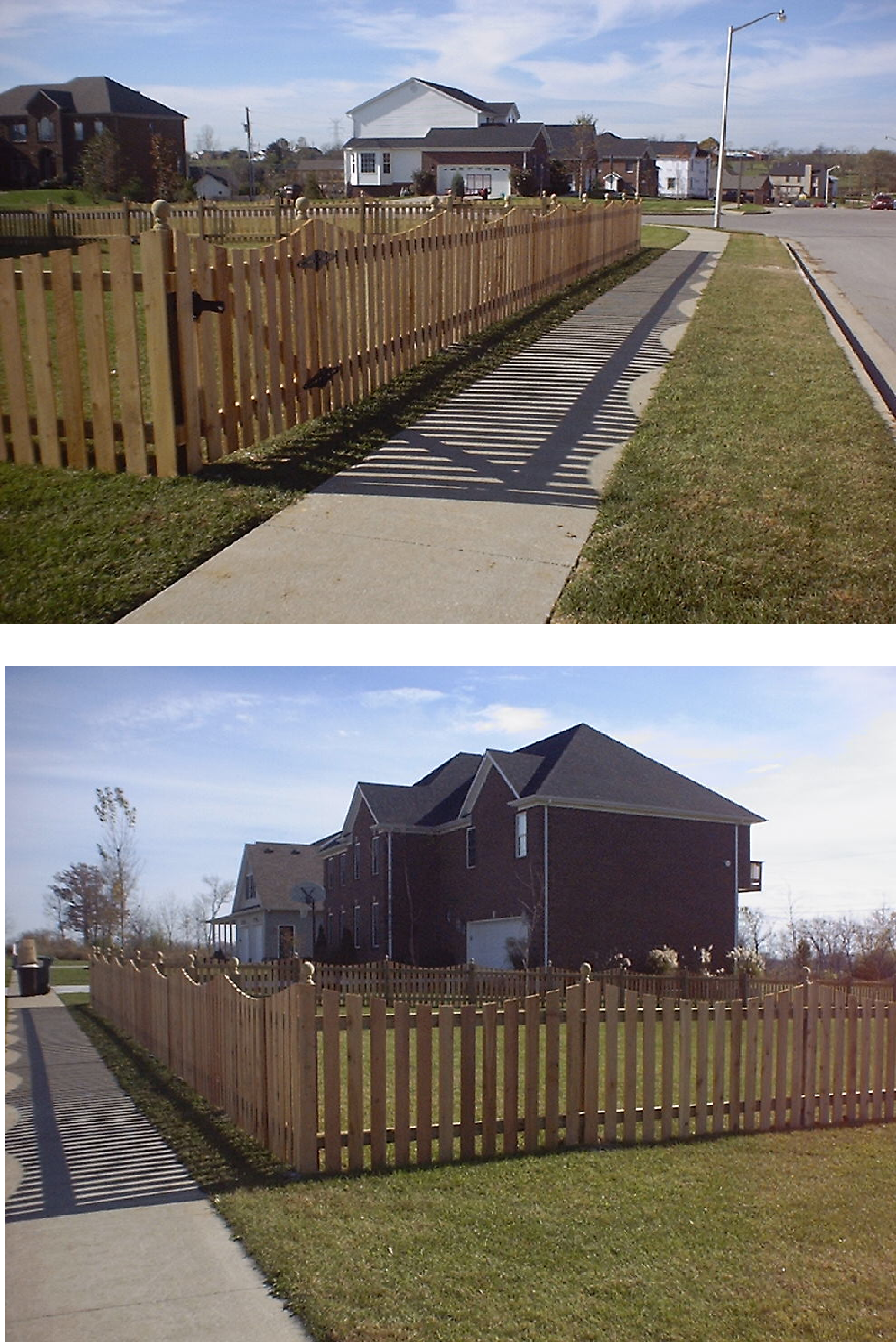 Privacy Fence, Picket Fence, Farm Fence And Much More - Picket Fence (2400x3300), Png Download