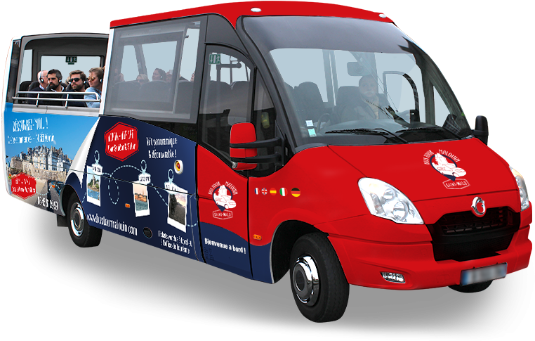 Clipart Bus Tour - Van (774x486), Png Download