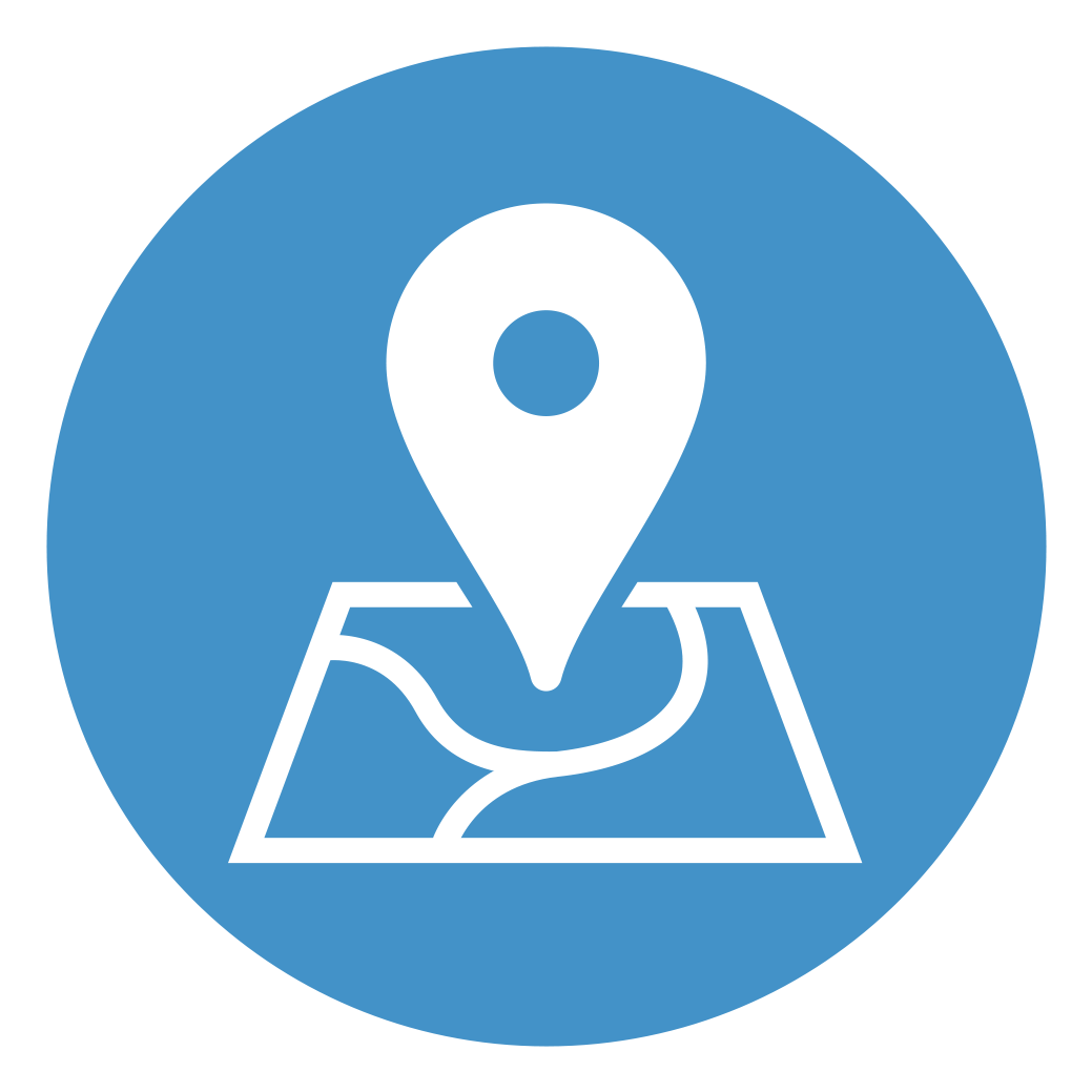 Ford Map Icon - Emblem (2160x1215), Png Download