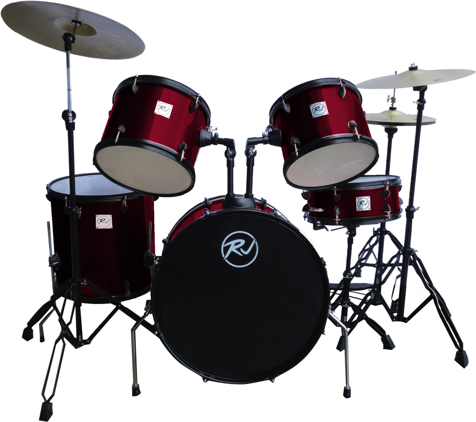 Rj Basics Drumset - Rj Drums (2048x1536), Png Download