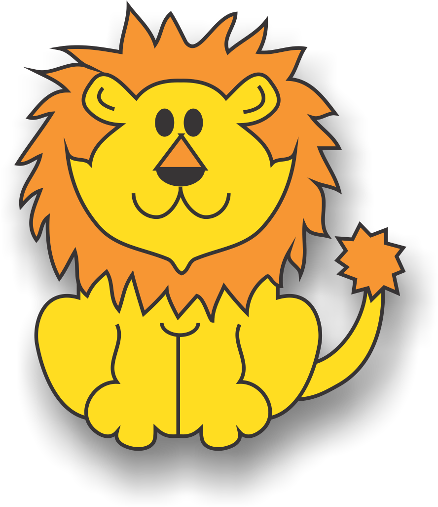 Lion - Kids Wear (907x1031), Png Download