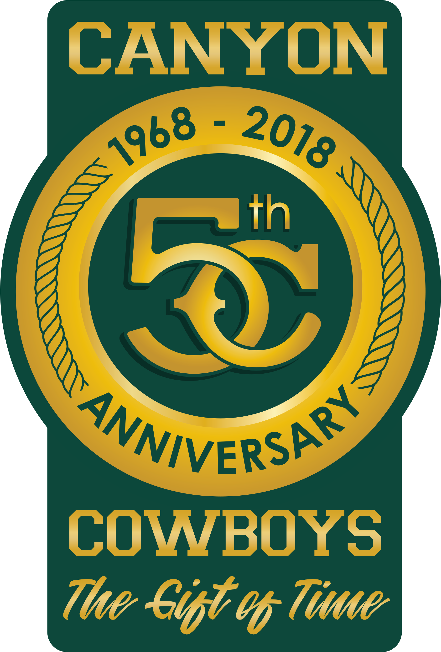 50th Anniversary - Emblem (1986x2868), Png Download