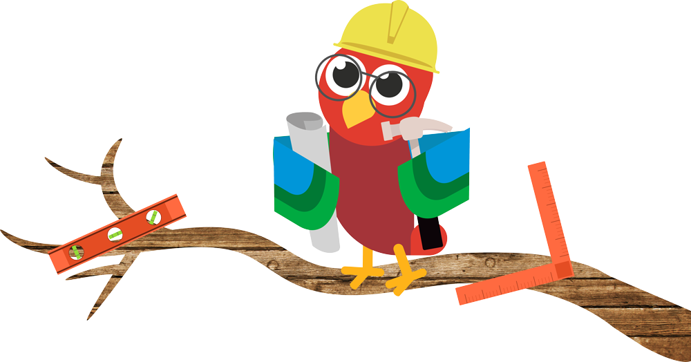 Birds Are One Of Our Planet's First Architects, Engineers - Illustration (1000x524), Png Download