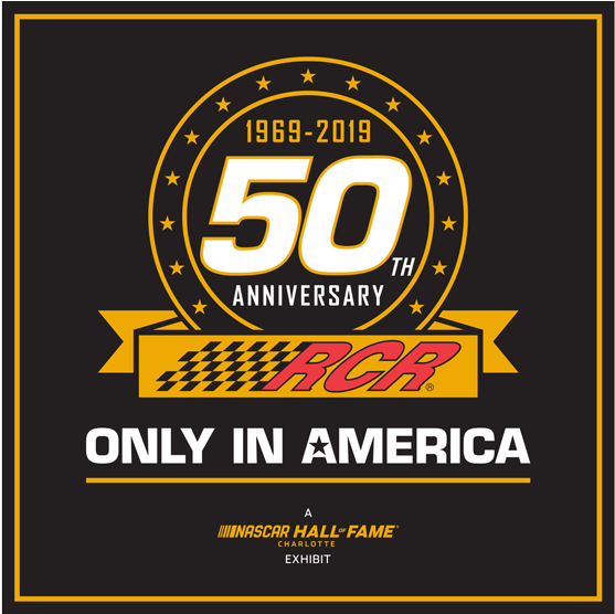 Nascar Hall Of Fame Partners With Rcr On 50th Anniversary - Rcr 50th Anniversary (1020x555), Png Download