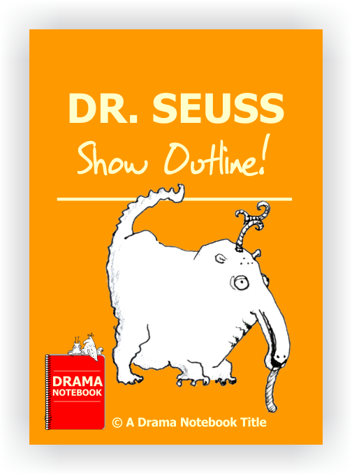 Seuss Show Outline - Sekolah Kebangsaan Seksyen 7 (504x679), Png Download