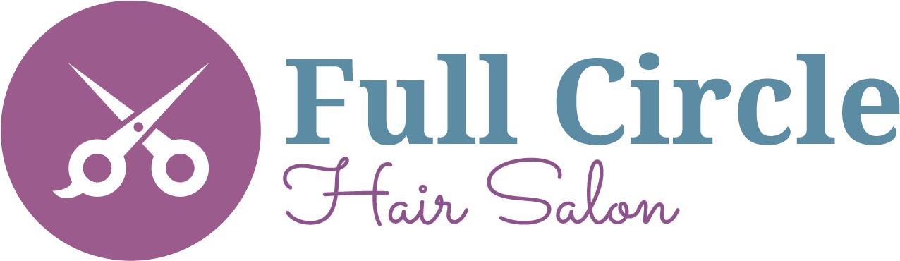 Full Circle Hair Salon - Graphic Design (1317x415), Png Download