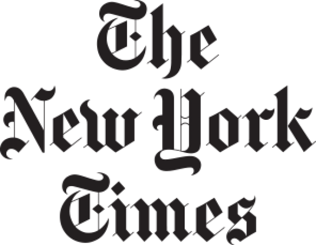 Featured On - New York Times Logo (640x495), Png Download