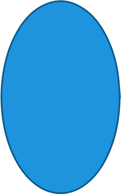 Oval Pool - Instagram Egg (750x750), Png Download