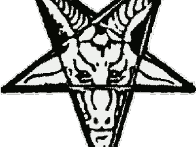 Satanic Clipart Goat - Satanic Goat (640x480), Png Download