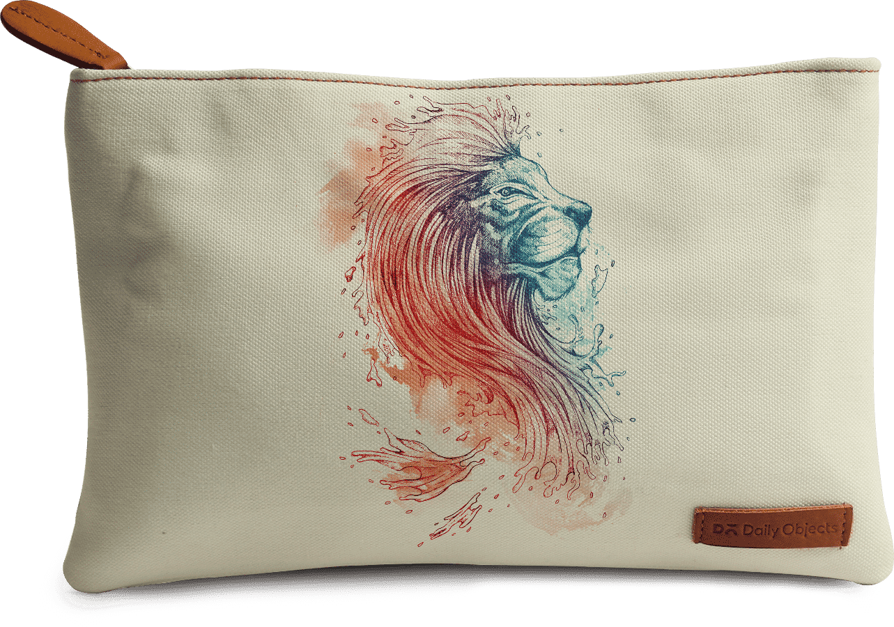 Dailyobjects Sea Lion Regular Stash Pouch Buy Online - Leather (1283x900), Png Download