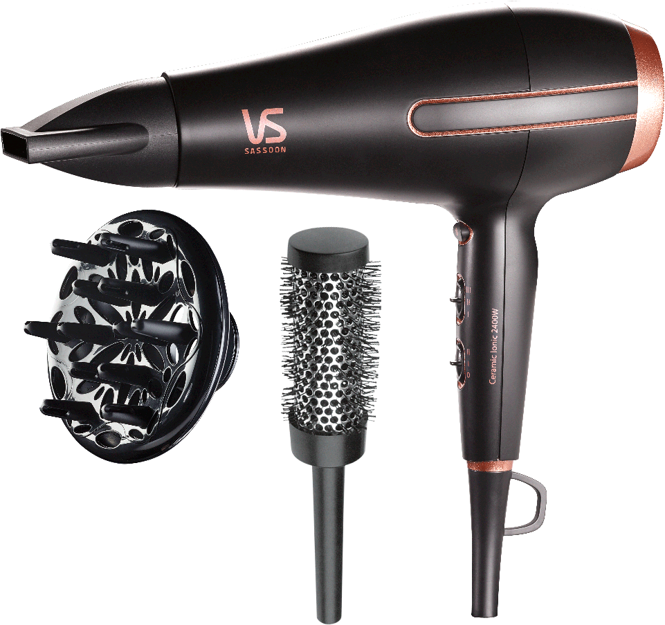 Super Power 2400 Dryer Vsd769a Reviews - Hair Dryer (1000x1000), Png Download