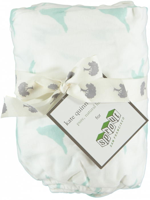 Sea Lion Organic Fitted Crib Sheet - Cotton (526x700), Png Download