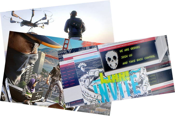 Why Watch Dogs 2 Will Be 2016's Biggest Hit - Surfing (726x481), Png Download