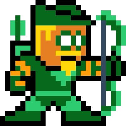 Green Arrow - Dibujos Pixel De Deadpool (1024x576), Png Download