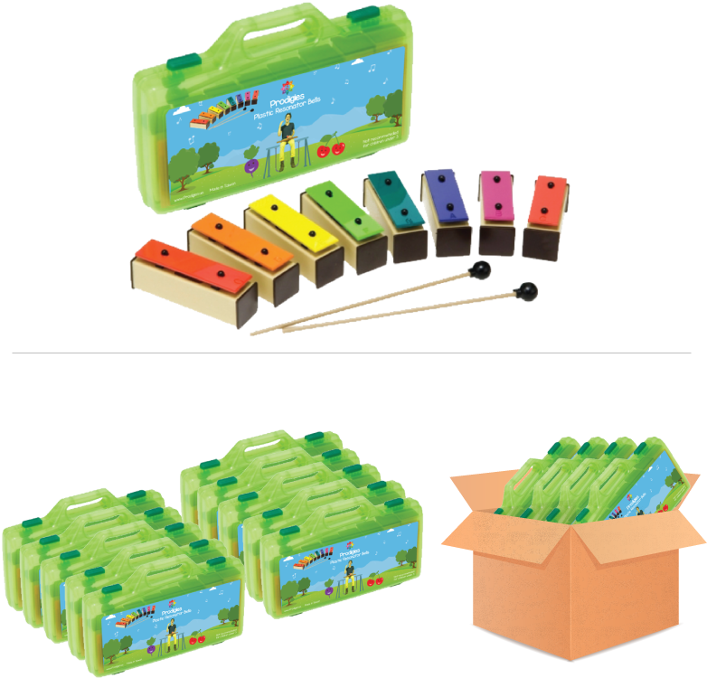 10 X Resonator Xylophones - Xylophone (800x800), Png Download