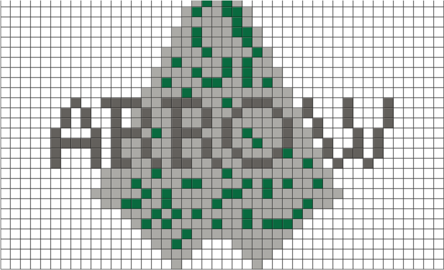 Green Arrow Logo Pixel Art (880x581), Png Download