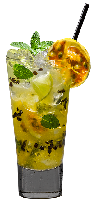 Passion Fruit Mojito - Passion Fruit Mojito Png (638x660), Png Download