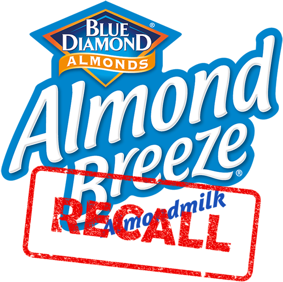 Blue Diamond Grower's Almond Milk Contaminated With - Blue Diamond Almonds (600x600), Png Download