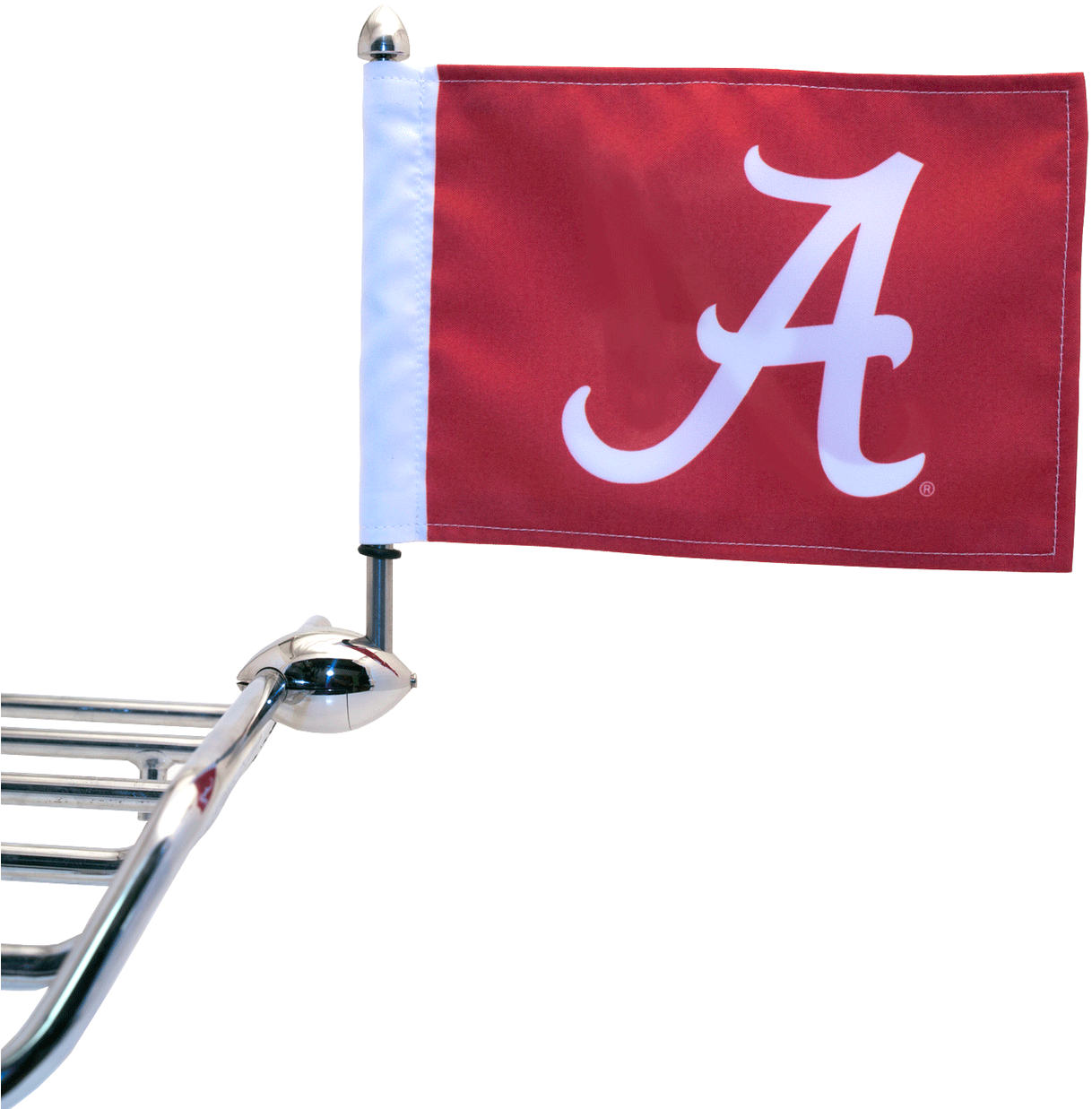Shown On 1/2" Football Flag Mount - Alabama Crimson Tide National Championships (1280x1280), Png Download