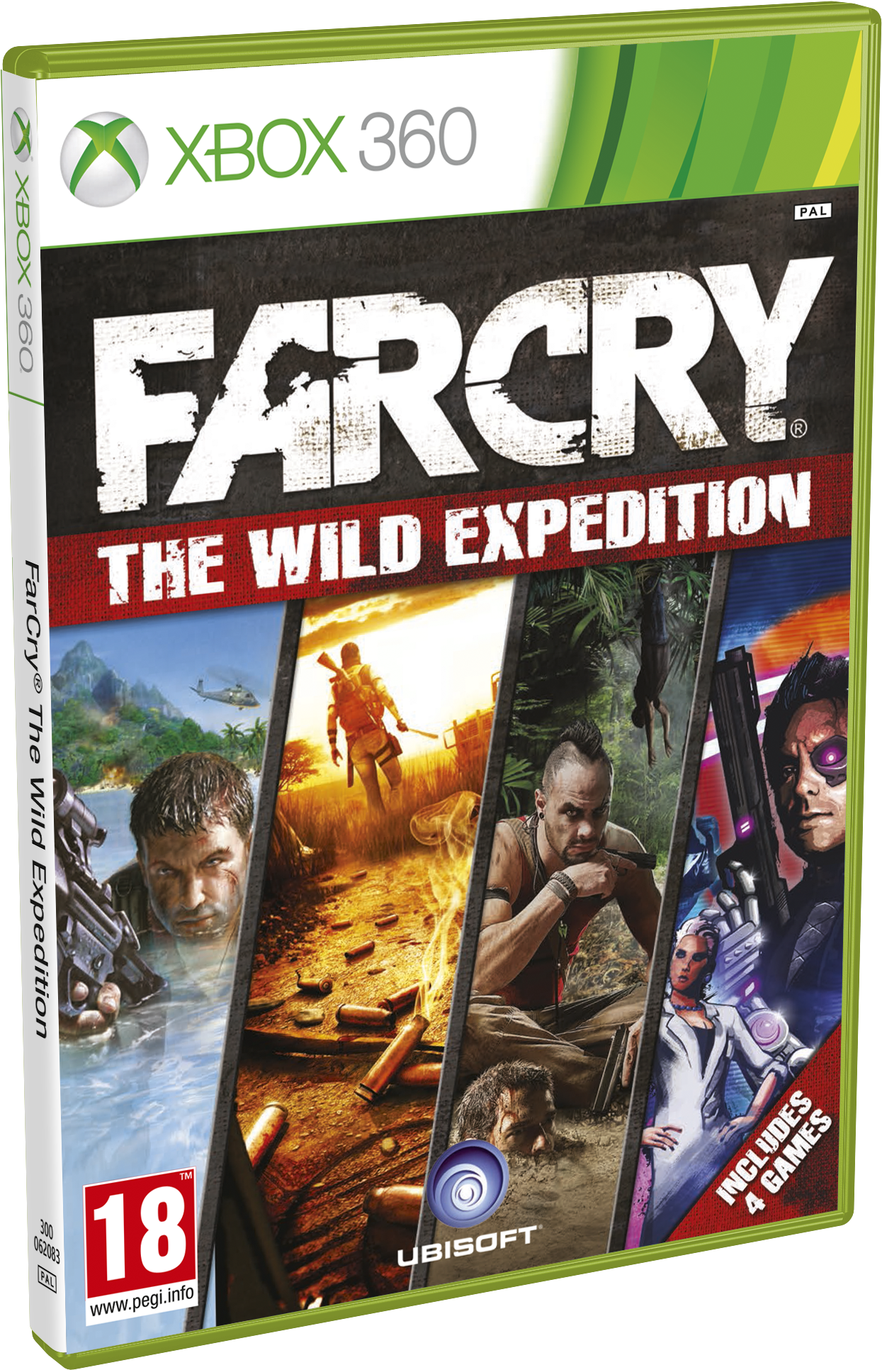 Farcrywildexpeditions Xbox360 3d - Far Cry Wild Expedition (1595x2243), Png Download