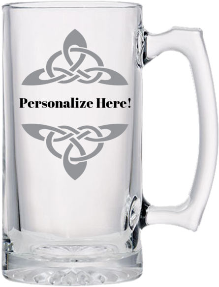 Personalized Celtic Tiangle 24oz - Hey Careful Man There's A Beverage Here Mug (600x600), Png Download