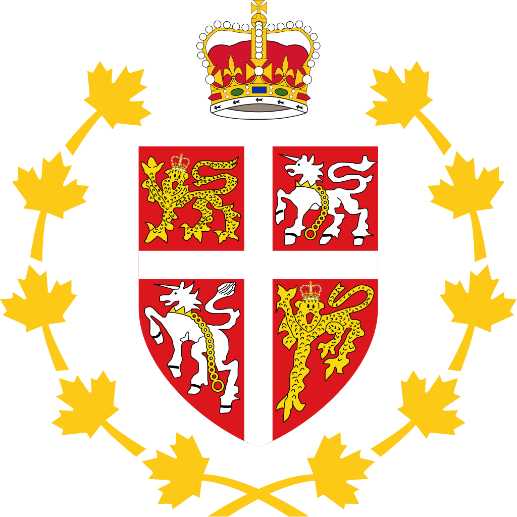 Badge Of The Lieutenant-governor Of Newfoundland And - Coat Of Arms For Alberta (1024x1024), Png Download