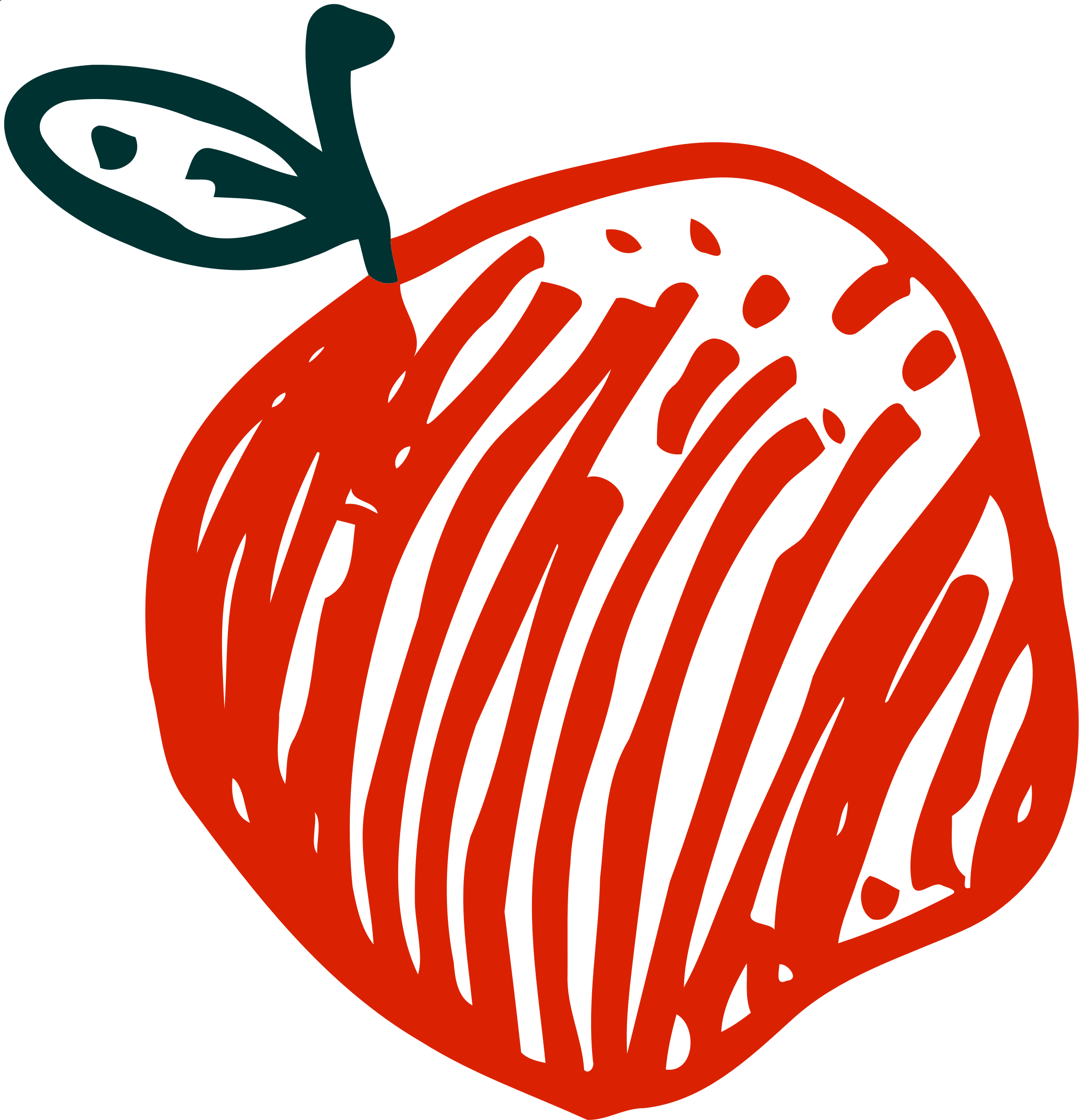 Big Image - Sketched Apple Png (2298x2386), Png Download
