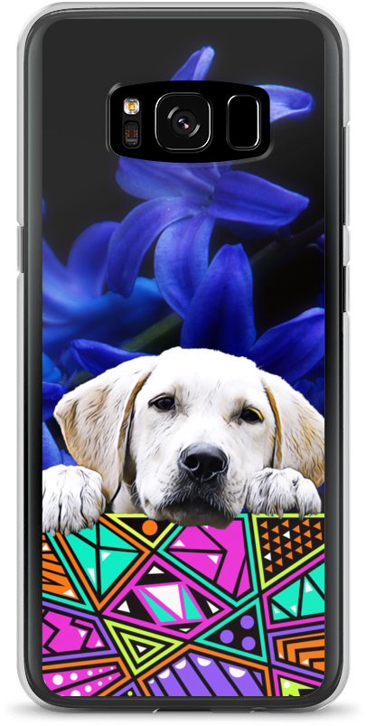 Labrador Samsung Case - Labrador Retriever (1000x1000), Png Download