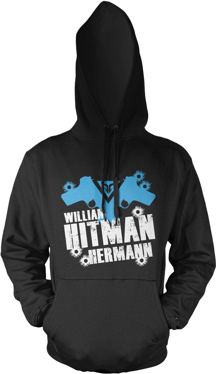 William Hitman Hermann Hoodie - Hoodie (1000x1500), Png Download