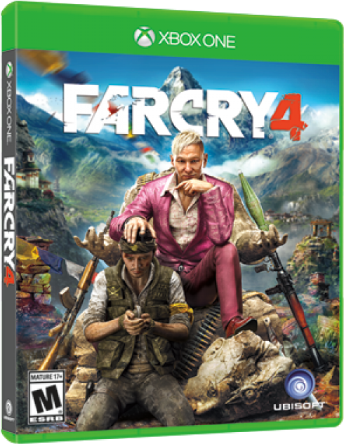 Far Cry 4 - Far Cry 4 Xbox One (495x700), Png Download