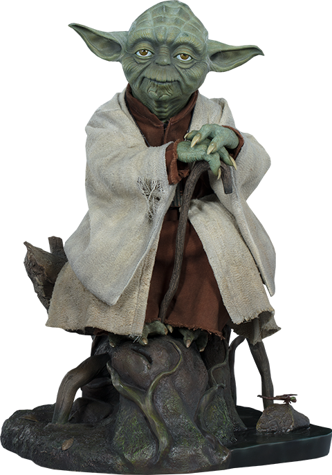Sideshow Collectibles Yoda Legendary Scale Figure - Figurine (480x687), Png Download