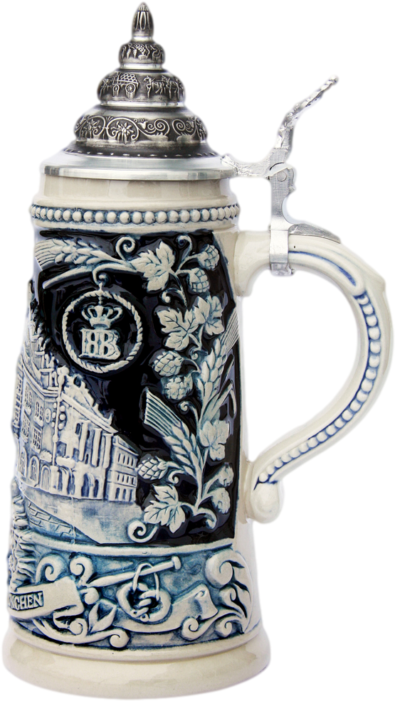 German Beer Stein Is Perfect Beer Drinker's Birthday - Ceramic (667x1080), Png Download