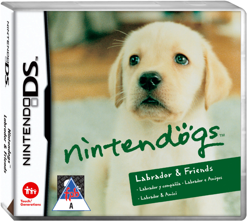 Ds Nintendogs Labrador & Friends - Nintendo Ds Nintendogs (960x942), Png Download