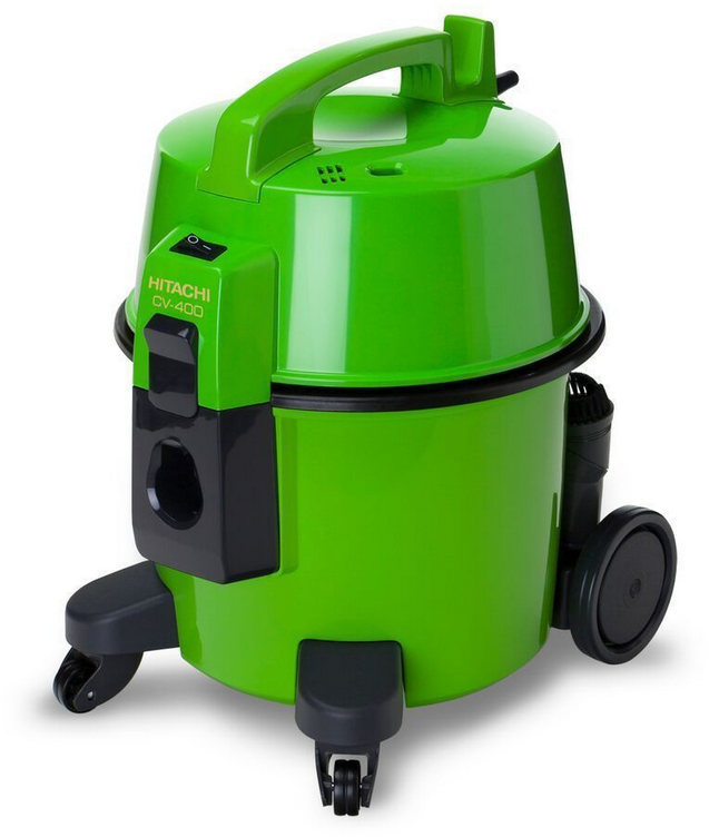 Vacuum Cleaner 880w Green - Hitachi Staubsauger Cv 400 (775x778), Png Download