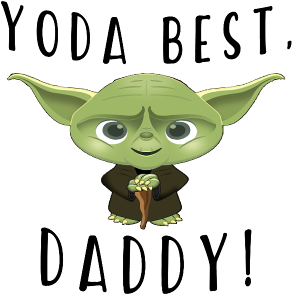 Color Changing Yoda Star Wars Yoda The Best Daddy 11oz - Yoda (1000x1200), Png Download