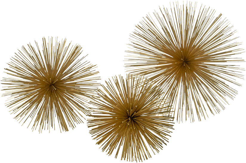 Pols Potten Gold Prickle - Prickle Brass Pols Potten (900x670), Png Download