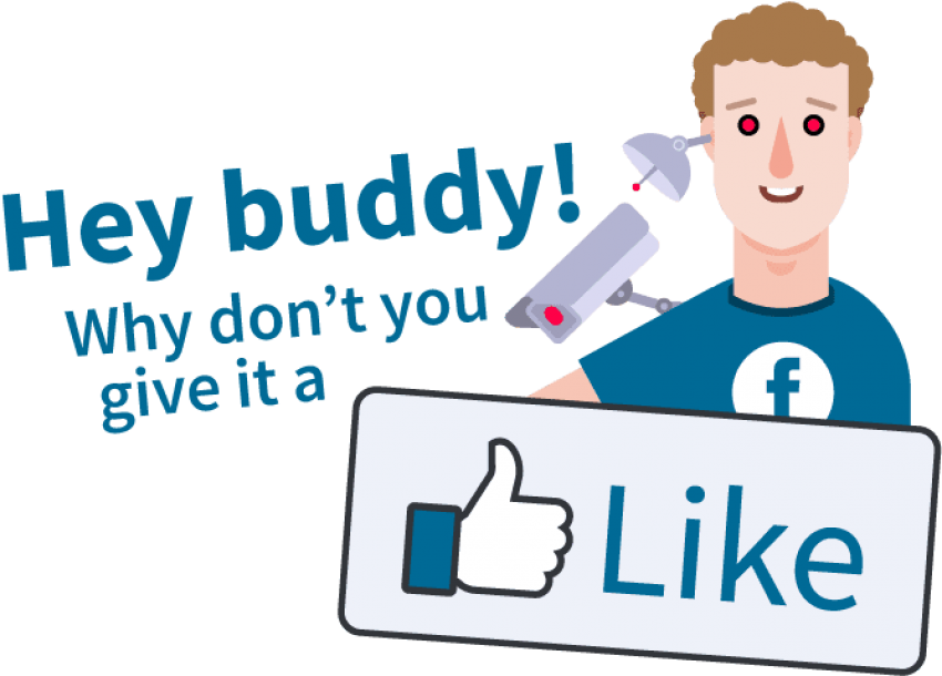 Free Png Download Like Us On Facebook Png Images Background - Illustration (850x610), Png Download