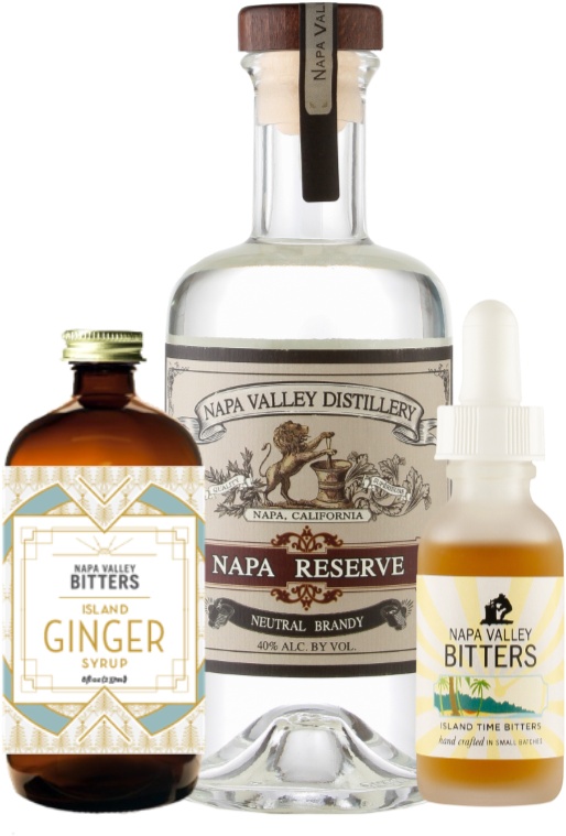 Napa Valley Distillery Mule Kit - Domaine De Canton (738x832), Png Download
