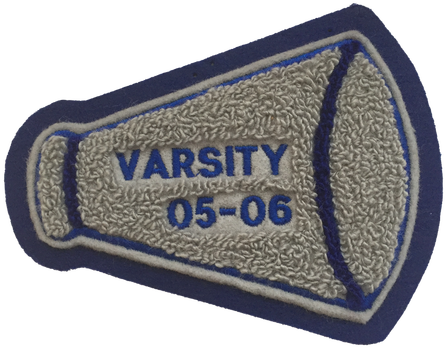 Megaphone - Varsity - Label (494x659), Png Download