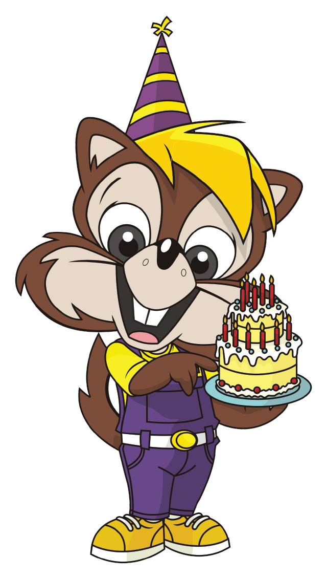 Chipmunks Birthday Party Pointer 2016-03 - Chipmunks Playland (719x1175), Png Download