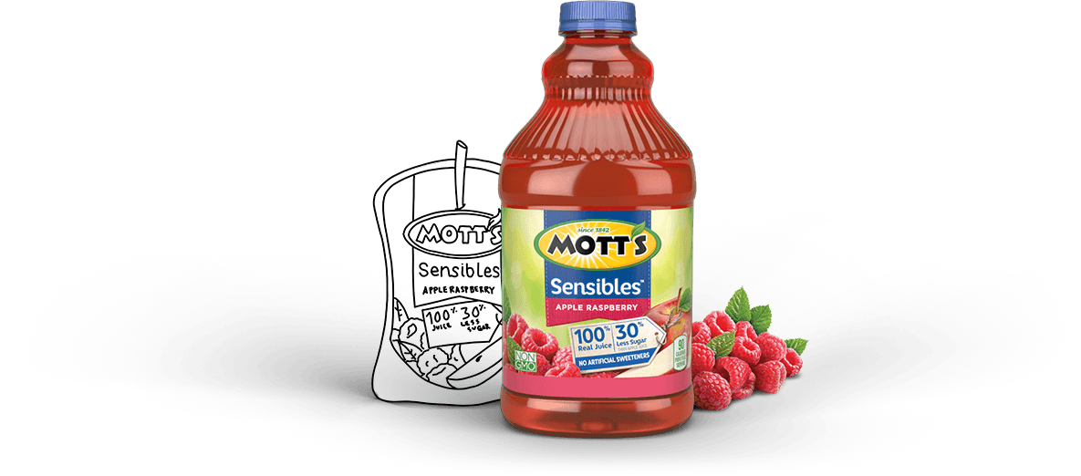 Mott's Sensibles™ Printables - Mott's (1185x522), Png Download