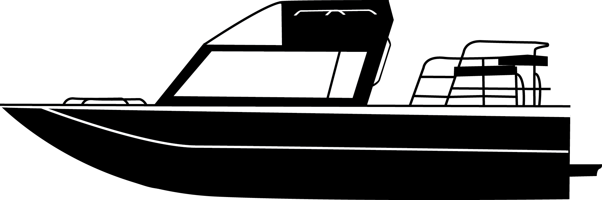 Weldcraft Marine River Jet - Jet Boat Icon Png (2024x675), Png Download