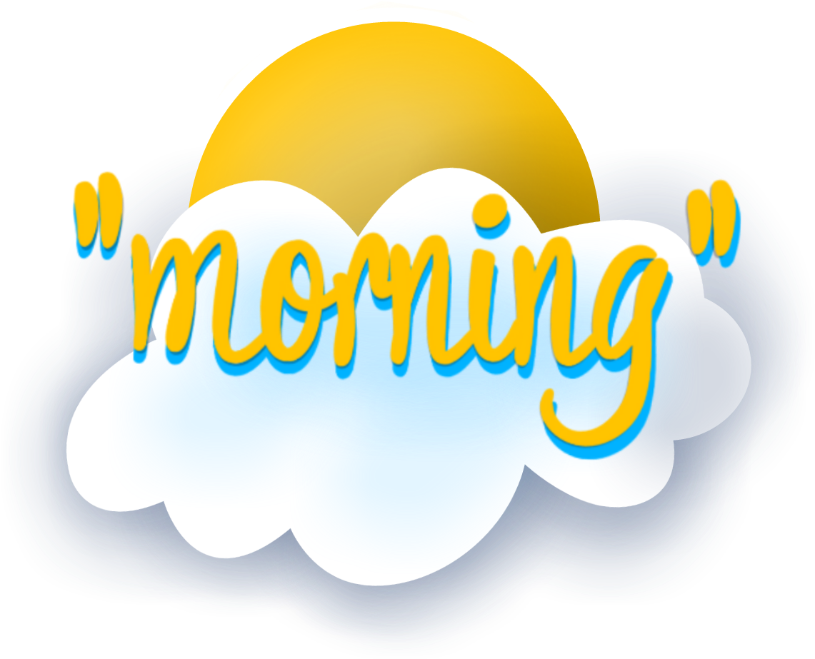 #morning #goodmorning #sun #cloud #mydrawing #freetoedit - Graphic Design (1280x1024), Png Download